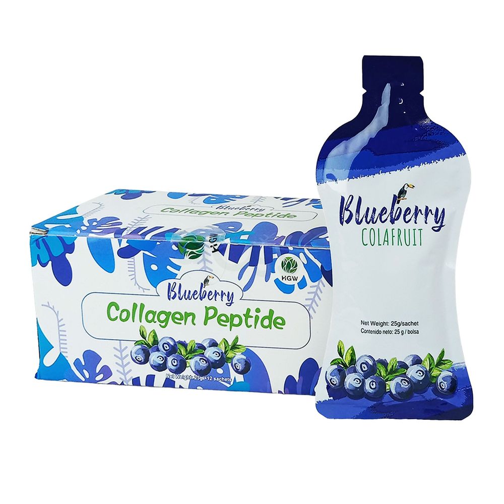 Green World Blueberry Colafruit (12 Sachets)