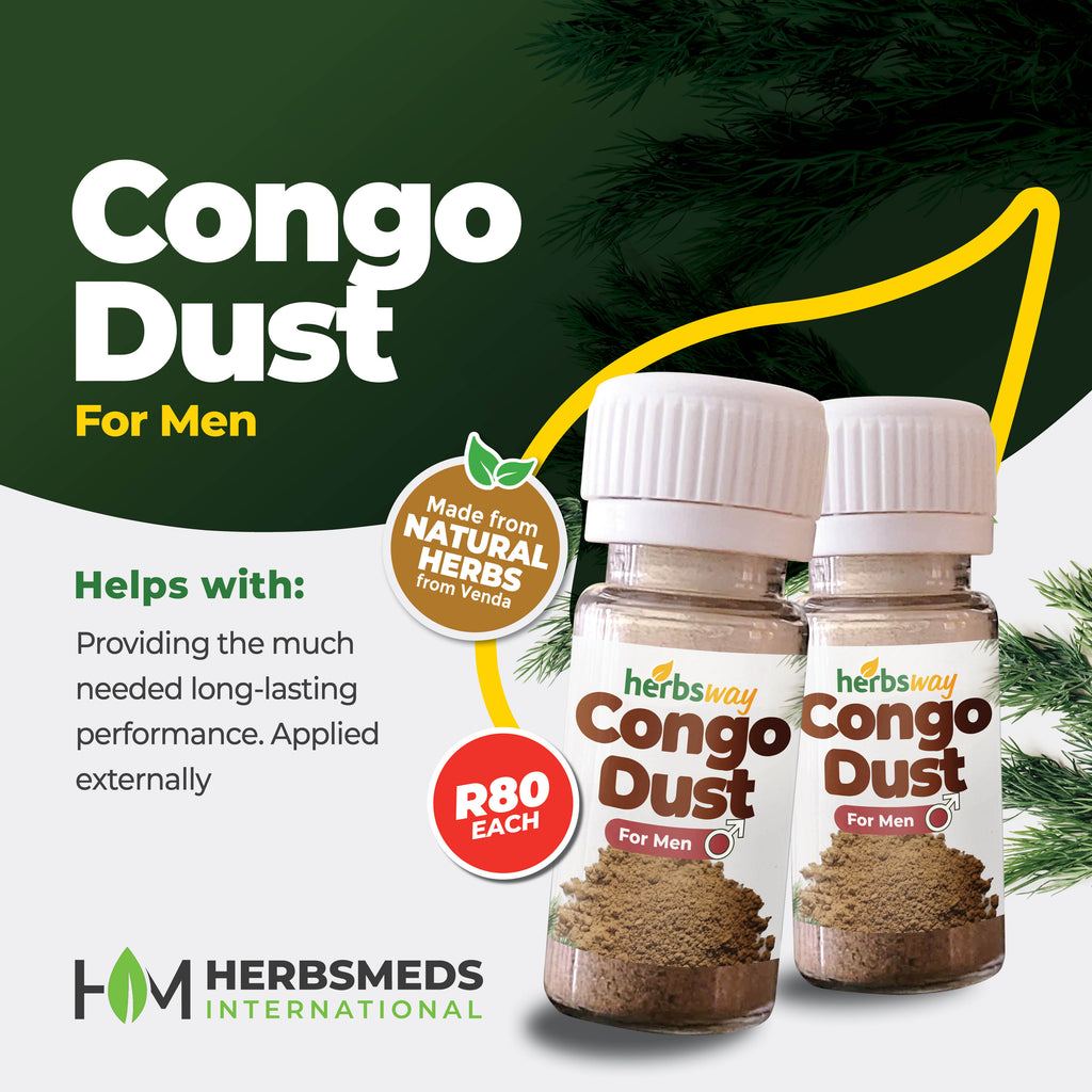 Premium Congo Dust Powder (15g) – Advanced Intimacy & Endurance Topical Formula