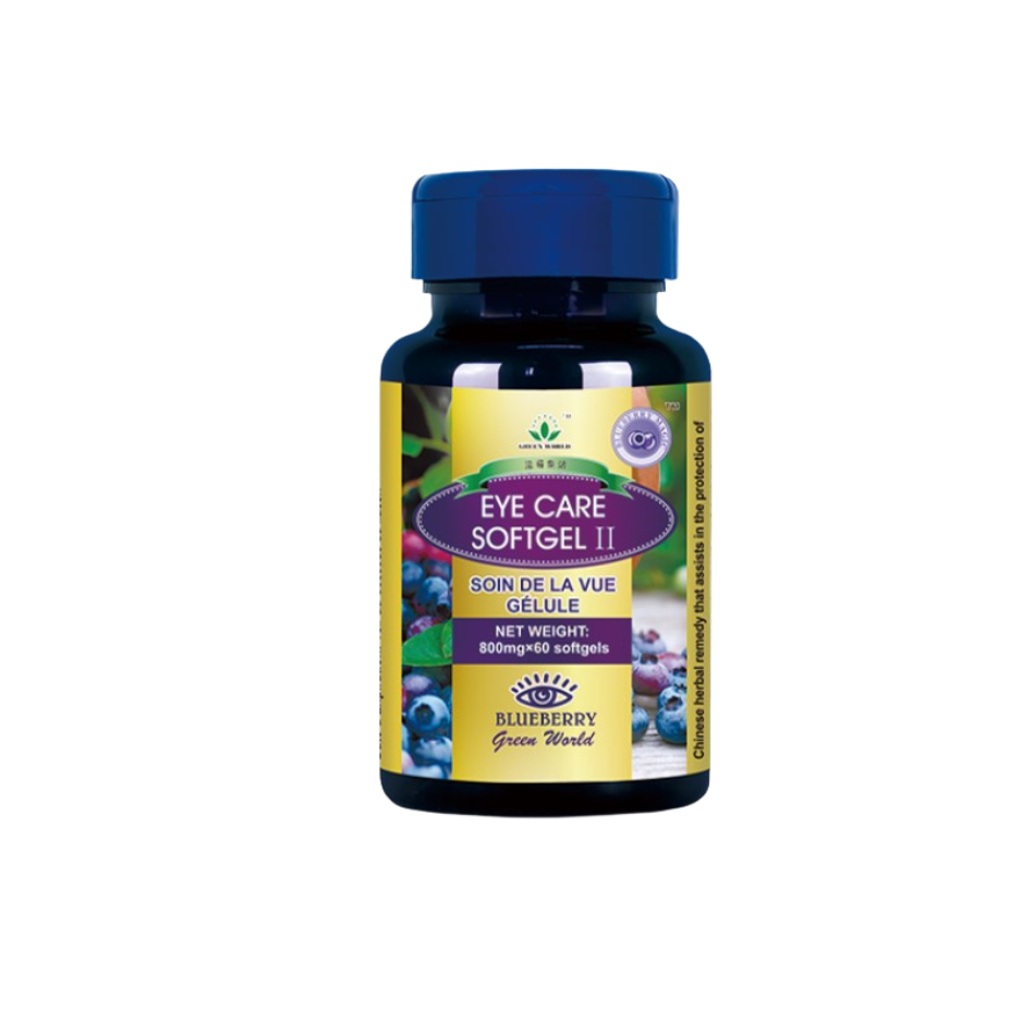 Green World Blueberry Eye Care Softgels II (60s)