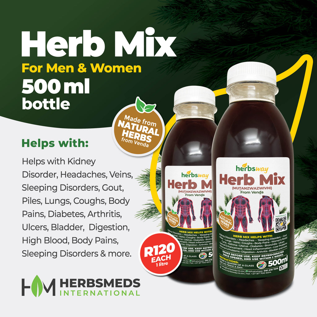 Herbsway Herb Mix 500ml – Daily Master Detox & Whole-Body Vitality Tonic