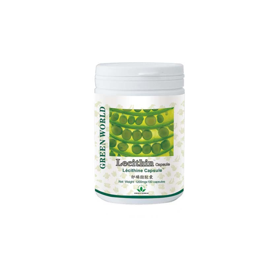 Green World Lecithin Soft gel (100 Capsules)
